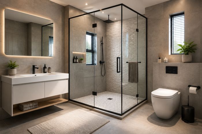 Bathroom renovation project